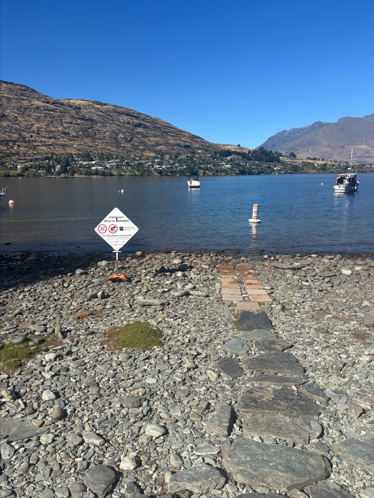 Wastewater discharge near Frankton Marina_Mar25